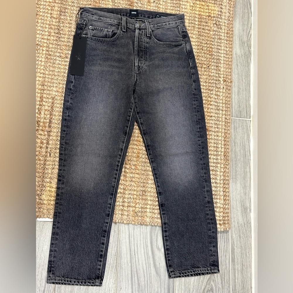 Edwin Hana Classic Straight Crop Jeans Size 26‎